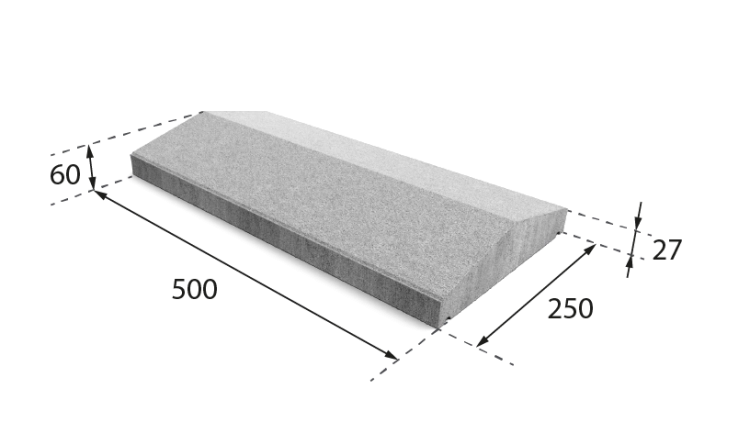 Daszek dwuspadowy 25x50 szary.png